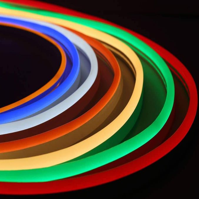 IP65 Neon LED Silicone Garden Furniture Lighting PVC Body Decorative Lamp