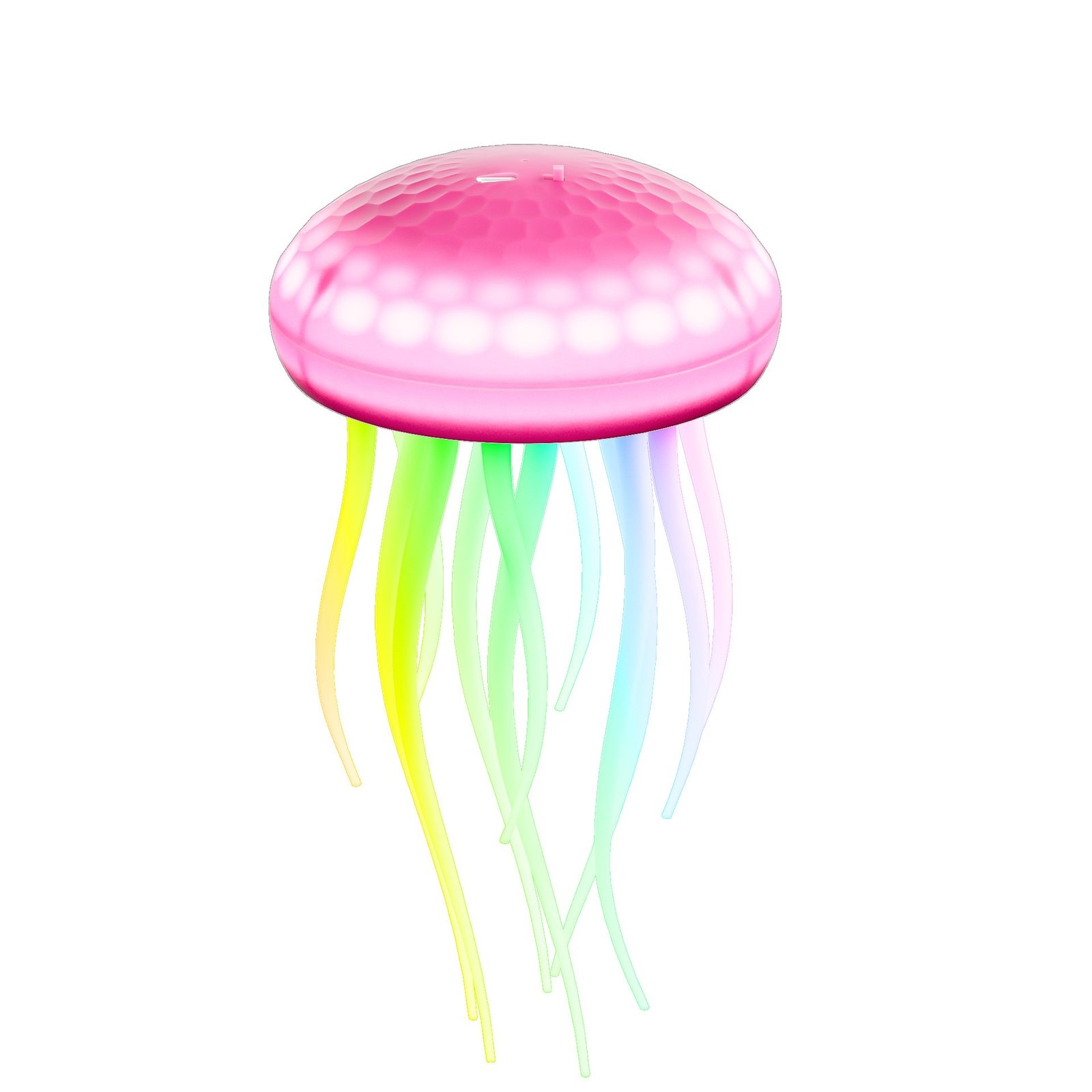 USB Controlled Colorful Jellyfish Night Light Romantic Rechargeable Ambient Lamp for Use USB Controlled Colorful Jellyfish Night Light Romantic Rechargeable Ambient Lamp for Use