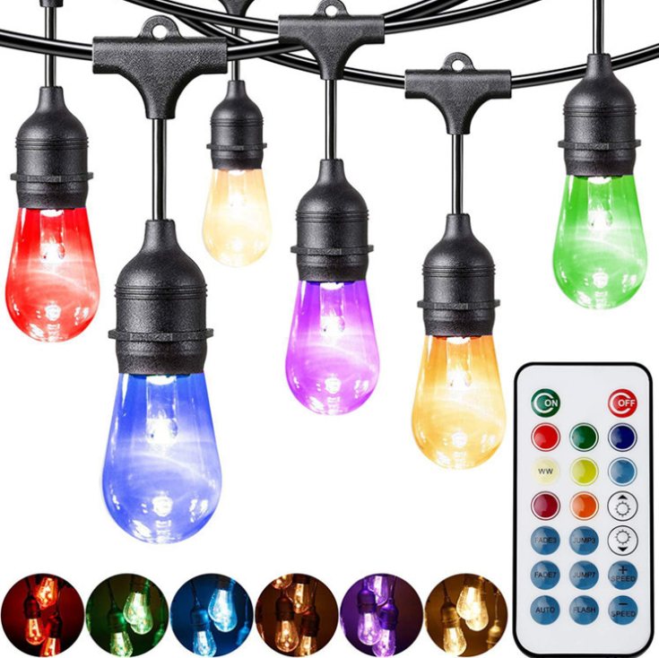 Copper Wire Decorative String Light 10 m with Remote Control
