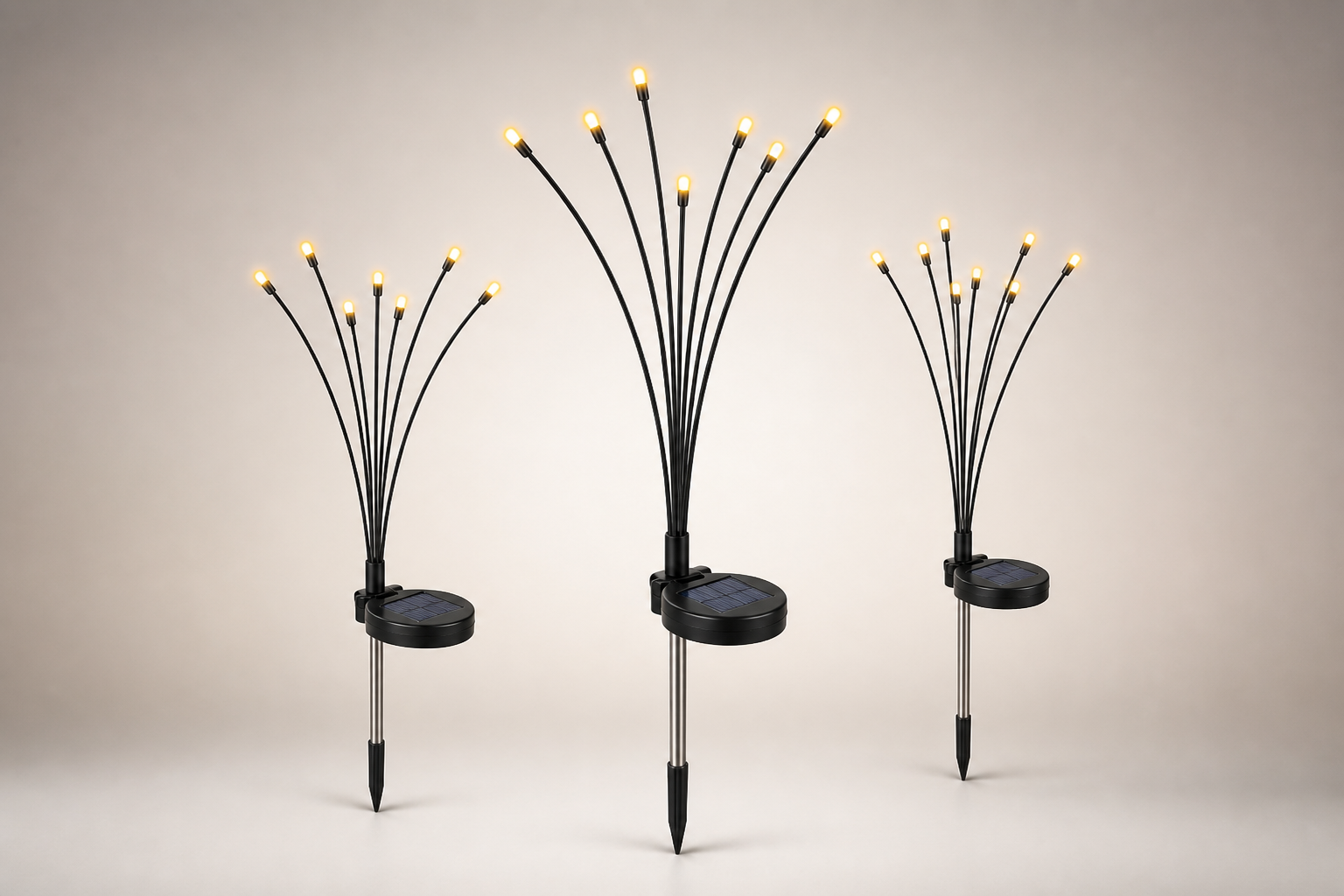 Solar Swaying Firefly Reed Garden Light Solar Swaying Firefly Reed Garden Light