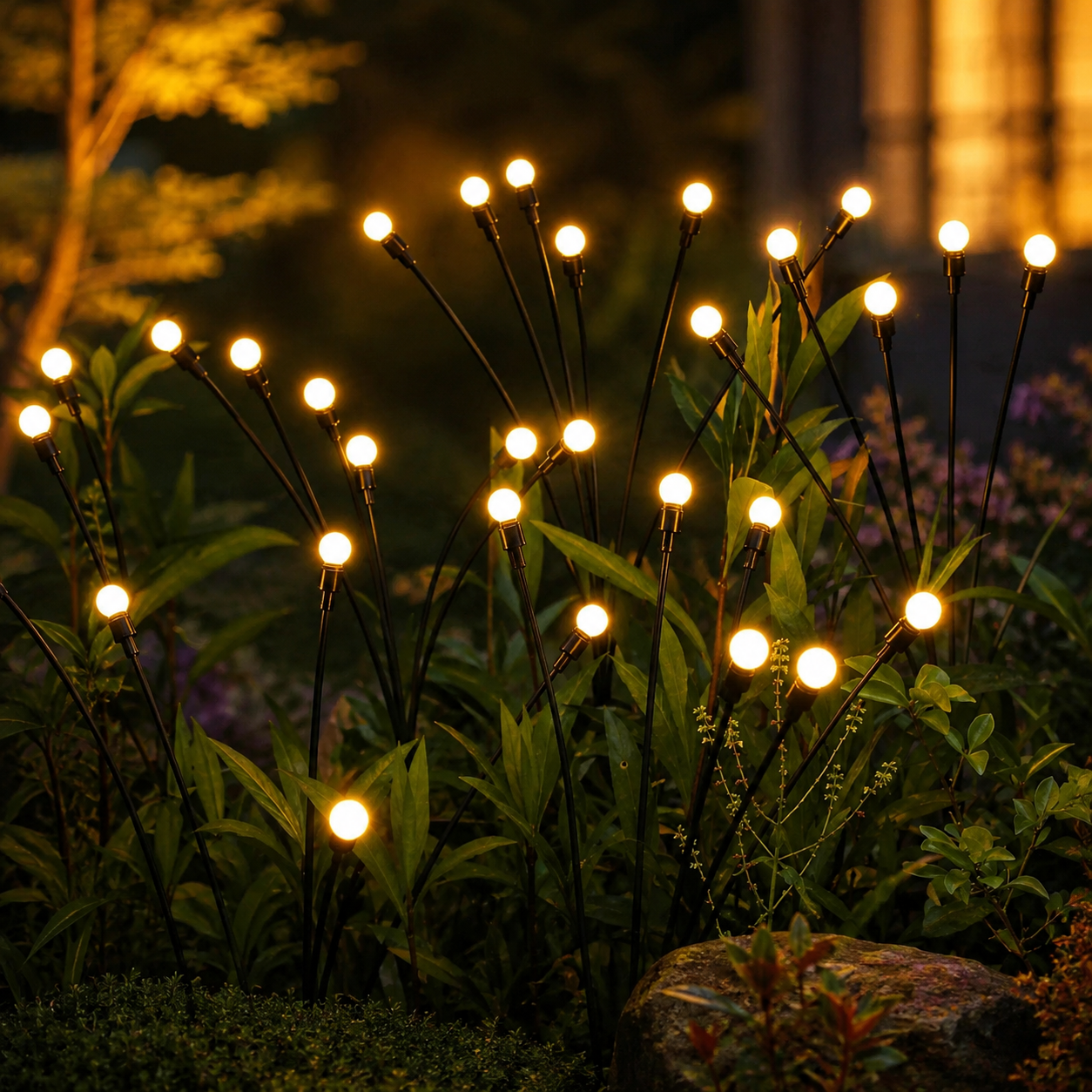 IP65 Solar LED Firefly Garden Light for Landscape Borders IP65 Solar LED Firefly Garden Light for Landscape Borders